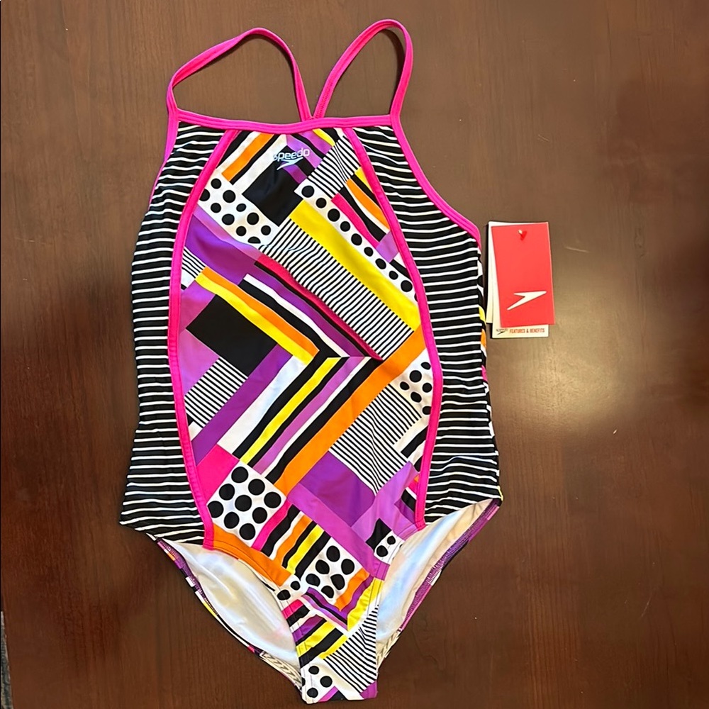 Girls Speedo One Piece Swimsuit